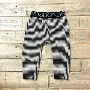 Bonds striped pants- 6-12m